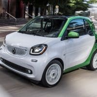 Smart Fortwo exterieur blanc vert