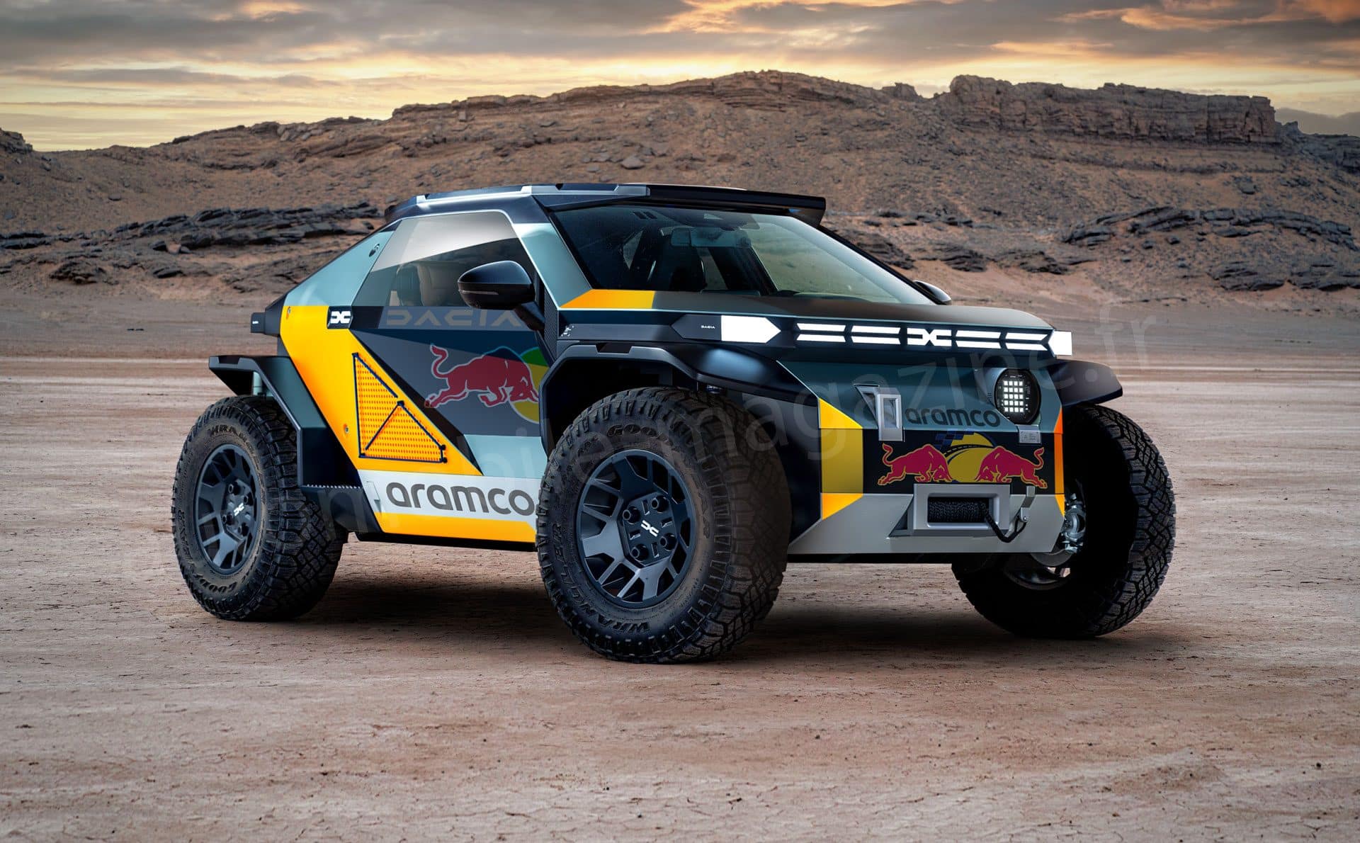 Dakar 2025 belle collaboration entre Sebastien Loeb et Dacia