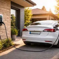 recharge voiture electrique domicile borne maison fiscalite