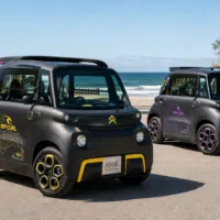 Citroën AMI électrique en bord de mer style lifestyle