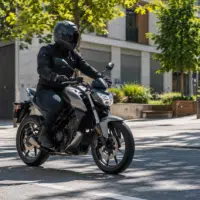 Moto 125 conduite en ville avec le permis adapté